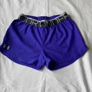 Girls under armor shorts